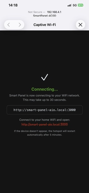 Connected successfully