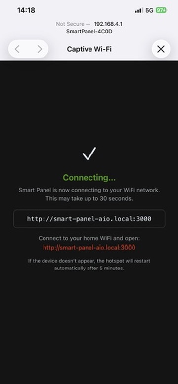 Connected successfully