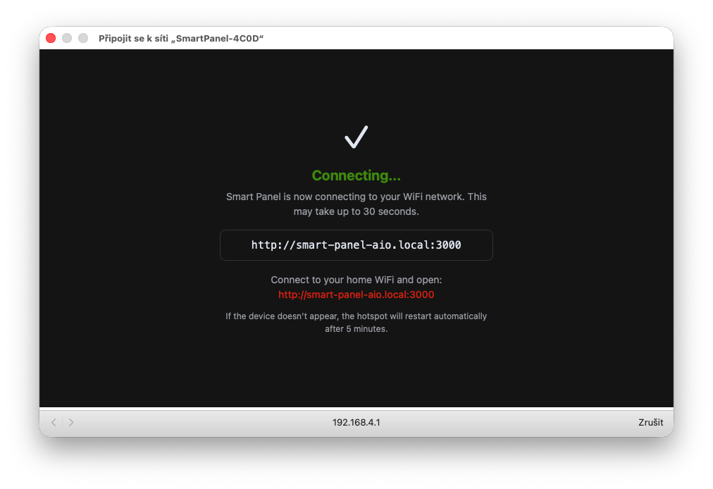 Connected successfully